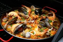 paella, specialità, su prenotazione